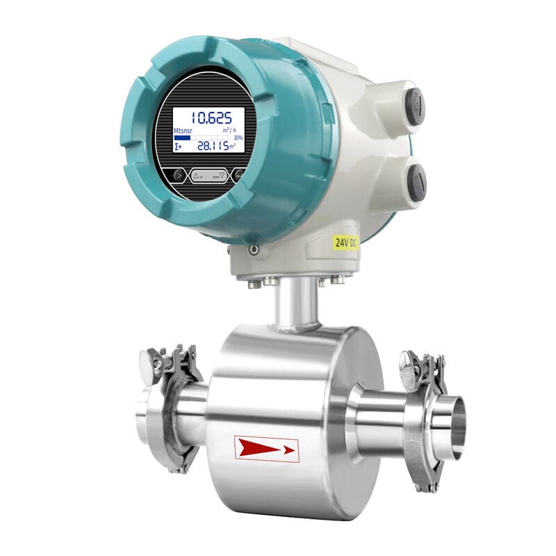 Clamp Electromagnetic Flow Meter